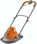 Flymo Turbo Lite 250 Tondeuse électrique sur coussin d'air – 1400 W, gris/orange