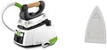 Polti Vaporella 535 Eco Pro Centrale Vapeur avec Chaudière – PAEU0200, 1750 W, blanc/vert