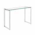 Table console, en métal et verre trempé, pour l’entrée ou le salon