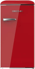 Cecotec Mini Réfrigérateur Rétro de 90 L Bolero CoolMarket TT Origin 90 Rouge. Mini Frigo avec ICEBOX