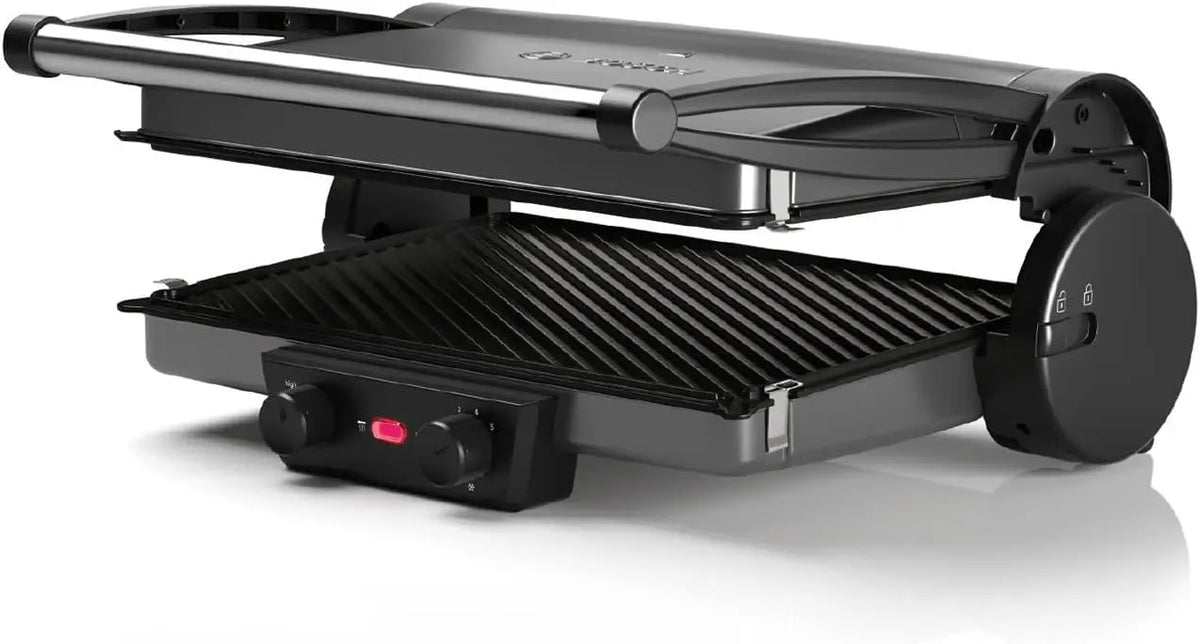 Bosch TCG4215 - Barbecue de table 3 – 2000 W, gris/noir
