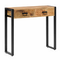 Table, avec tiroirs, 90 x 30 x 75 cm, pour les espaces de vie