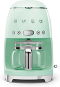 Smeg Machine à Café Filtre DCF02PGEU – 1050 W, 1,4 litre / 1,25 litre, 50 Hz, vert