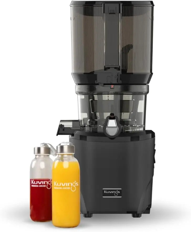 Kuvings Extracteur de jus AUTO10S |2 bouteilles verre – 200 w, gris/noir
