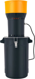 Moulin à Grains Électrique 1000W 25L 5 Tamis 0.08-0.32mm 220V – gris/noir