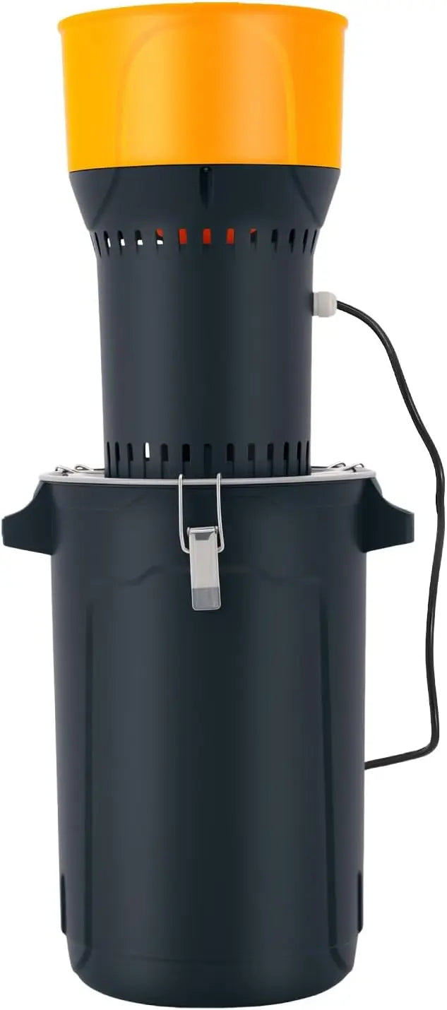 Moulin à Grains Électrique 1000W 25L 5 Tamis 0.08-0.32mm 220V – gris/noir