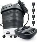 Nettoyeur Haute Pression portable Pliable avec Réservoir d'Eau 12L par WanderS – sans fil, 45 W, 2 L/min, 2000 mAh, gris/noir