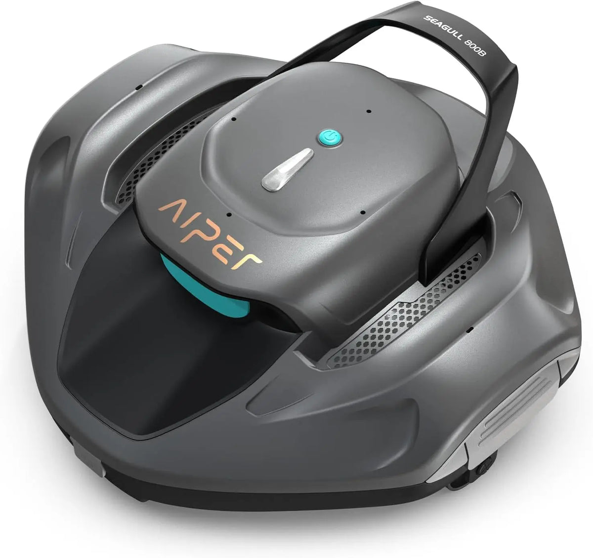 AIPER Seagull 800B Robot Piscine Hors Sol – sans fil, gris/noir