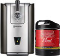 PerfectDraft Pro Pack Tireuse À Bière + 1 Fût Bud 6L – gris/noir