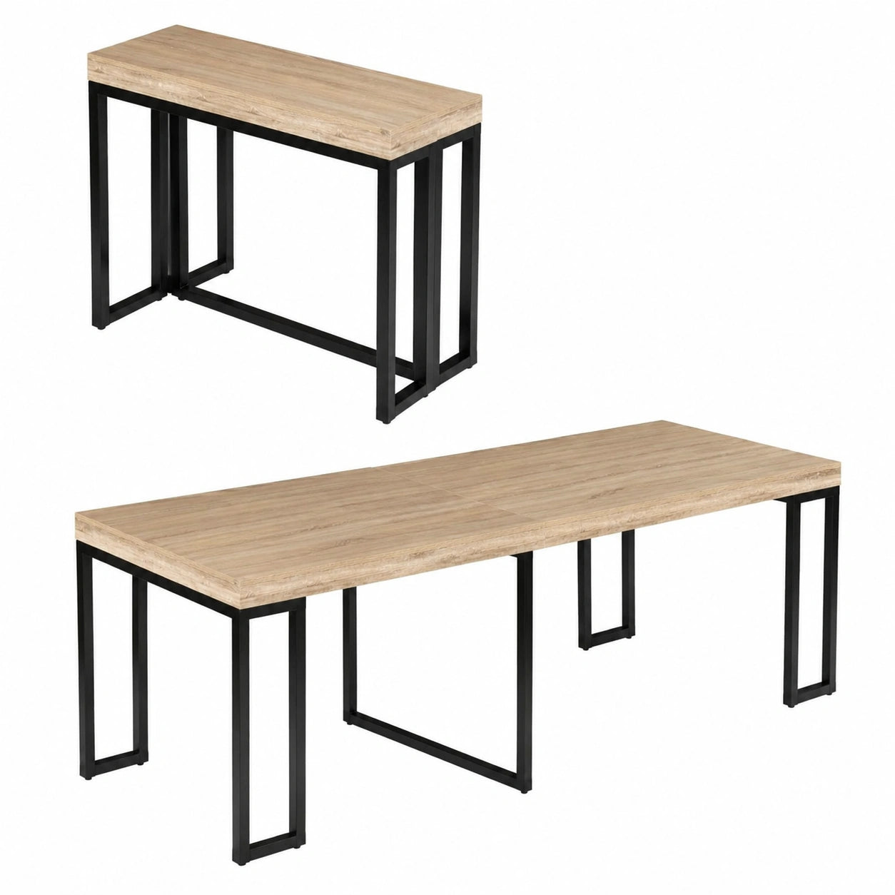 Table, extensible, pour les espaces de vie