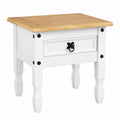 Bureau, avec rangement, avec tiroirs, coloris blanc, 50 x 50 x 50 cm, pour l’espace de travail