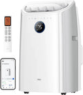 DREO climatiseur portable 10 000 BTU pour chambre – 210 W, gris