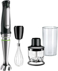 Braun MultiQuick 7 - Mixeur Plongeant – MQ7025X, 1000 W, 350 mL / 600 mL, noir