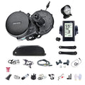 Bafang BBS01B 36V 250W Moteur à Vélo Électrique Mid Drive Kit de Conversion Ebike Moteur Mid pour VTT – gris/noir