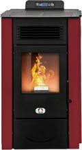 STUFE A PELLET ITALIA Colorado 15 Kw Canalisée WiFi - Poêle à Air Ventilé Efficacité 92% Chauffe 140m²