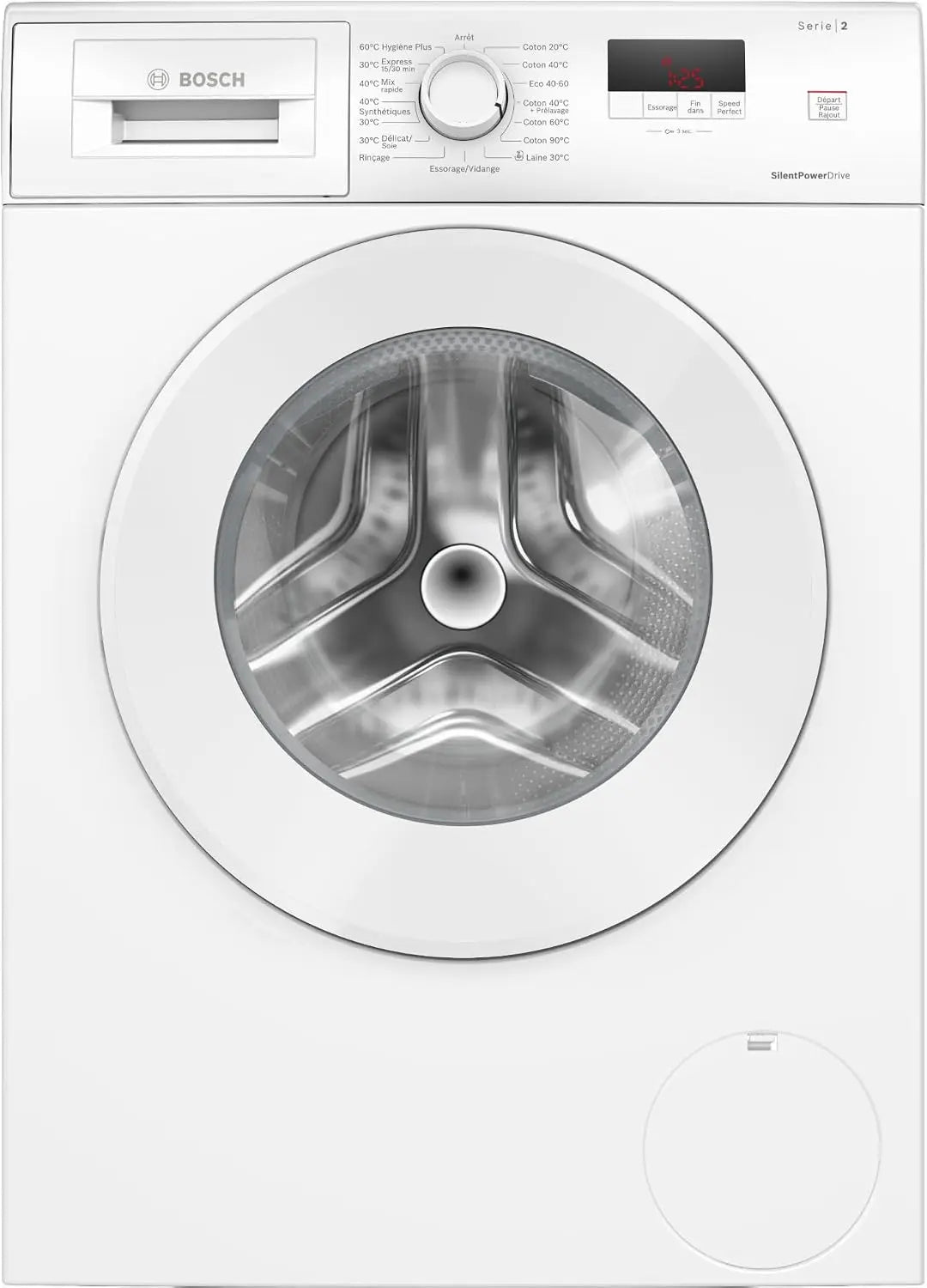 Bosch WGE03207FR Série 2 - Lave-linge – gris