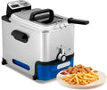 Tefal - Oleoclean - Friteuse semi-professionnelle compacte - 3,5 L - Inox – argenté