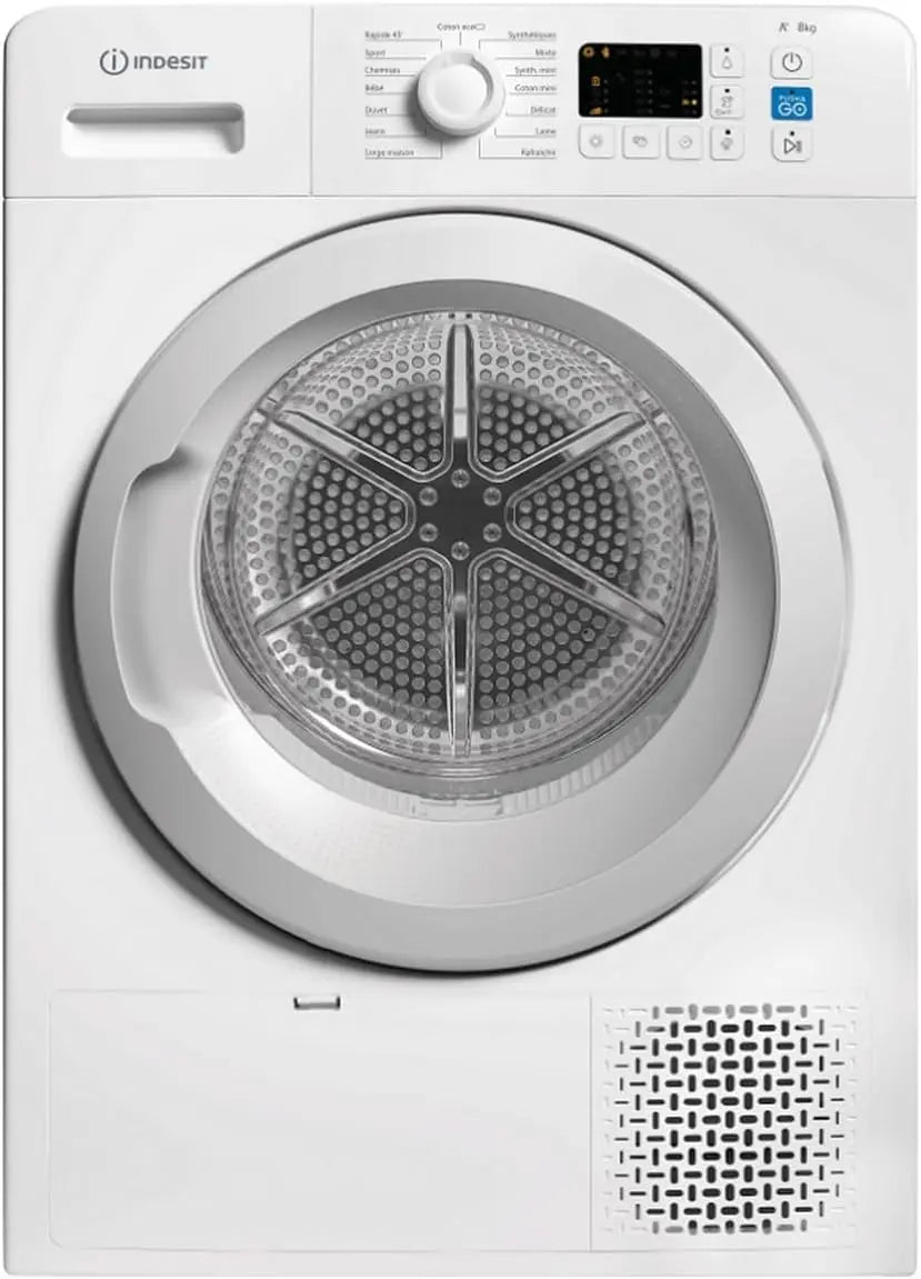Sèche-linge Pompe À Chaleur 60cm 8kg Blanc - YTNM1081FR – 120 litres