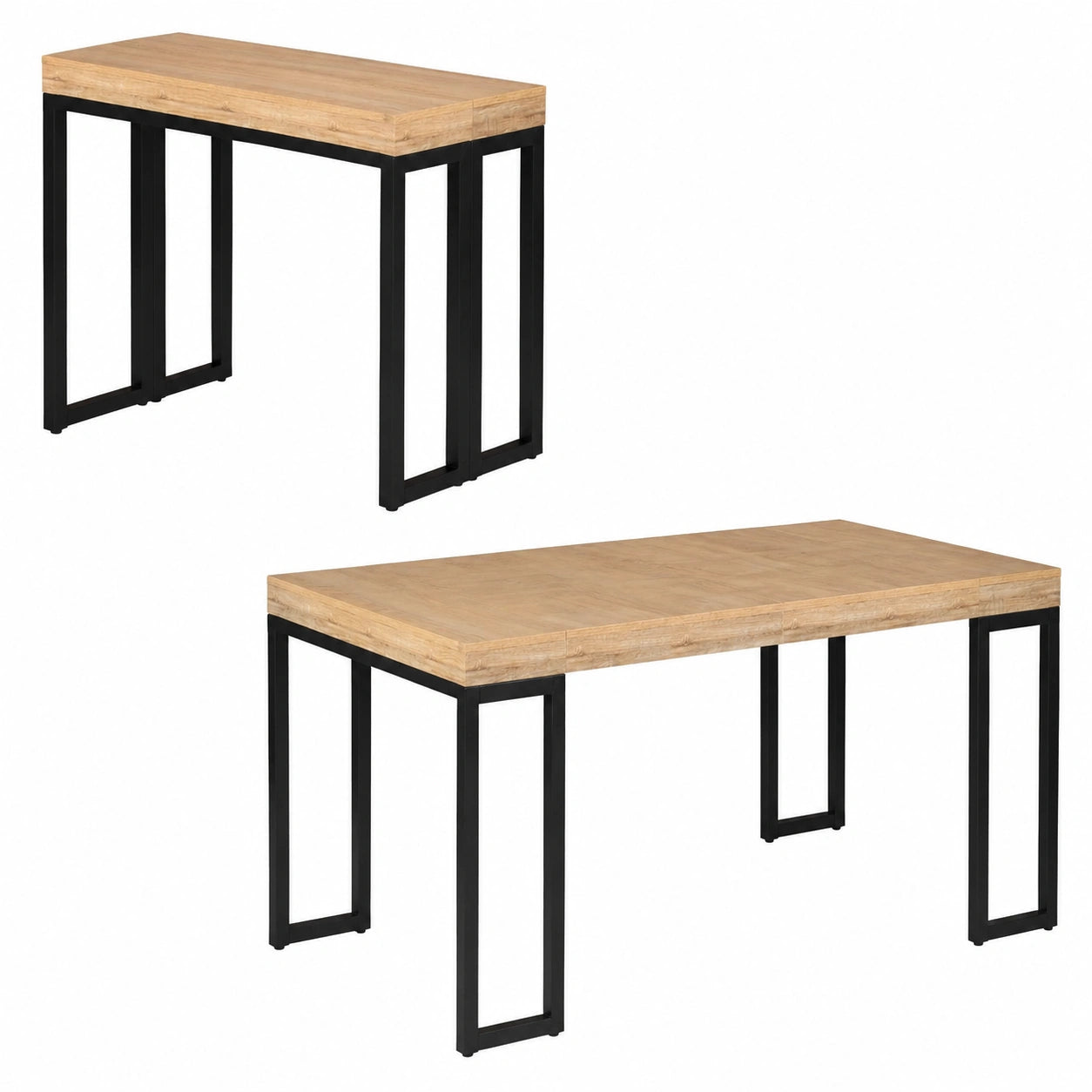 Table, 6 places, extensible, pour les espaces de vie