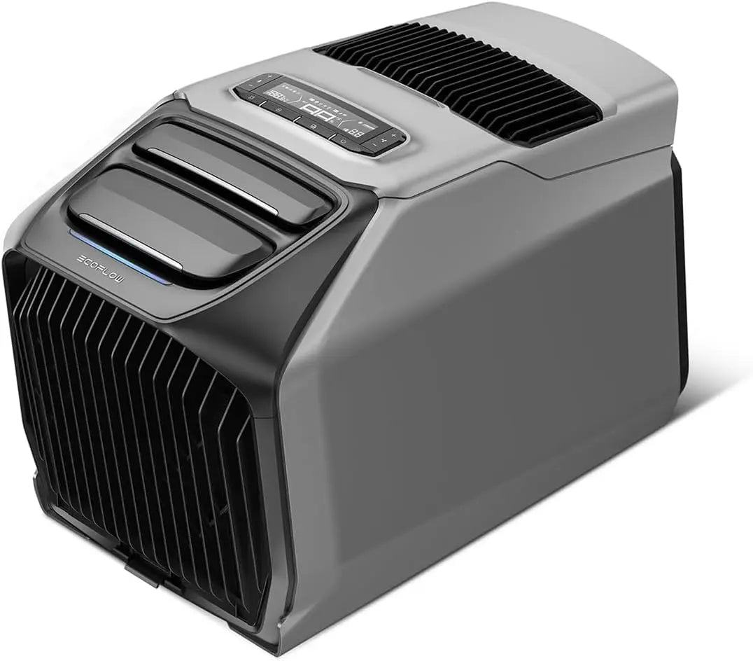EcoFlow WAVE 3 Climatiseur portable Réversible – 1800 W / 2000 W, 1024 Wh, gris/noir