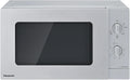 Panasonic NN-GM23QMEPG Four à Micro-Ondes Gril 20L avec Plateau en Verre et Grille Métallique – 800 W / 1000 W, argenté