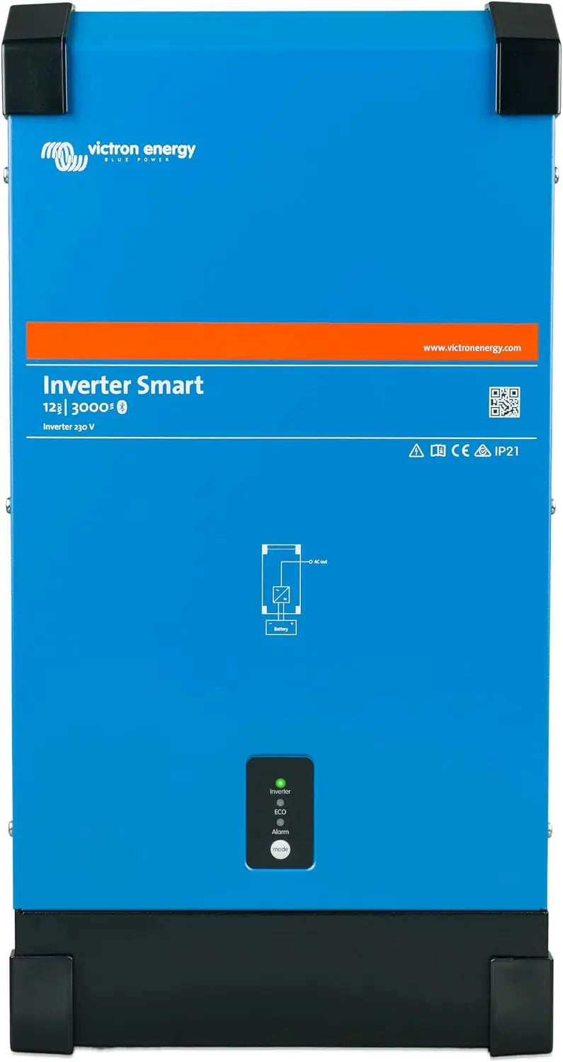 Victron Energy 3000VA 12V 230V Smart CA Convertisseur à Onde Sinusoïdale Pure – bleu