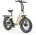 Ttgo F6 Boost Vélo électrique 20' Fatbike pliable 70 nm pour tout-terrain – 250 W, 18 Ah, 864 Wh, gris