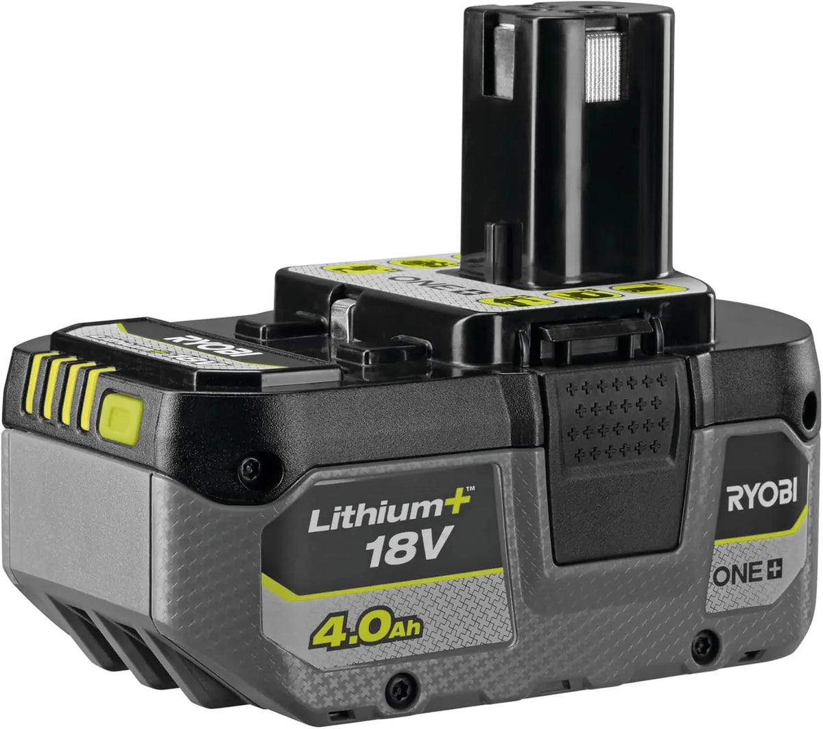 Ryobi - Batterie Lithium+ 18V One+ 4,0 Ah compacte - RB1840X – gris/noir