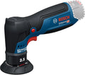 Bosch Professional 12V système Ponceuse excentrique sans fil GEX 12V-77 inclus support plateau velcro – gris/noir/bleu