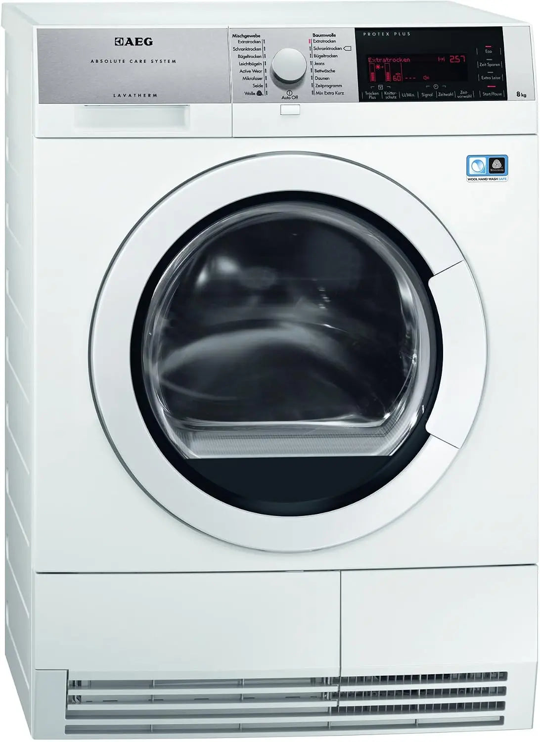 AEG T97685IH Sèche-linge à évacuation d'air/A / 8 kg/acier inoxydable/indicateur de marche – argenté