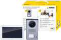 Vimar K40945 Kit vidéophone intelligent monofamilial avec écran tactile mains libres WiFi – noir
