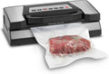 CASO VRH 690 advanced Machine à souder sous vide professionnelle avec 2 rouleaux de film – 20 L/min, gris/noir