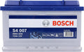 Bosch S4007 - Batterie Auto - 72A/h - 680A - Technologie Plomb-Acide - pour les Véhicules sans Système – bleu/gris