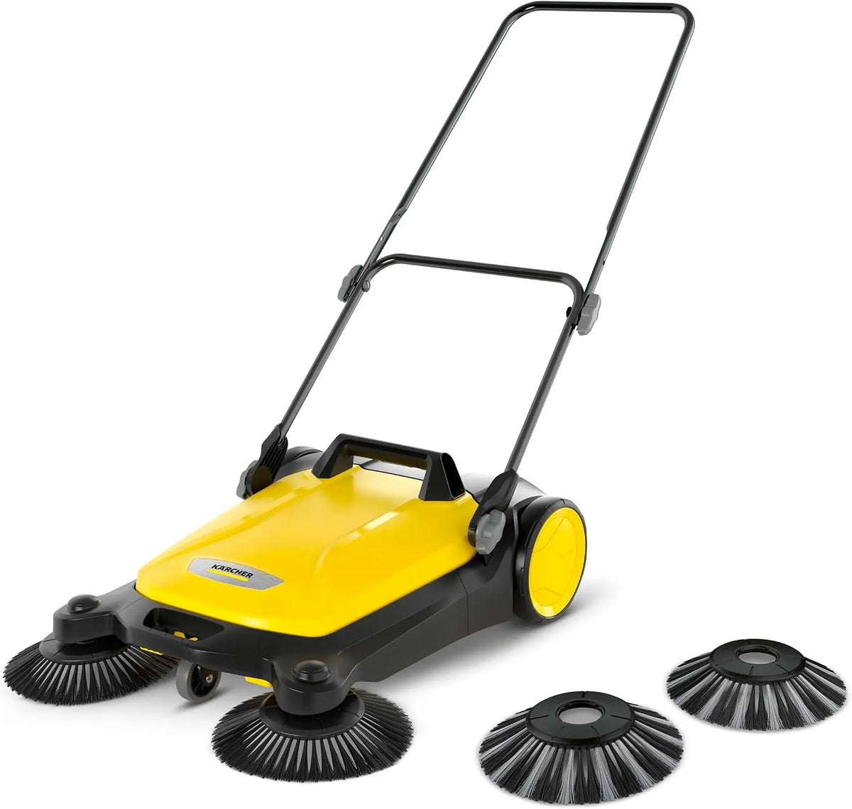 KÄRCHER S 4 Twin 2 en 1 Balayeuse – jaune/noir