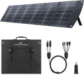 Ecosonique Panneau Solaire portable 200 W Pliable avec Support – gris/noir