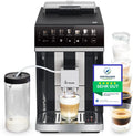 KKT KOLBE Machine à café entièrement automatique avec réservoir à lait – gris/noir