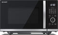 Sharp YC-QG254AE-B Four Micro-ondes + Grill 25 litres 'Sans plateau tournant' – 900 W, noir