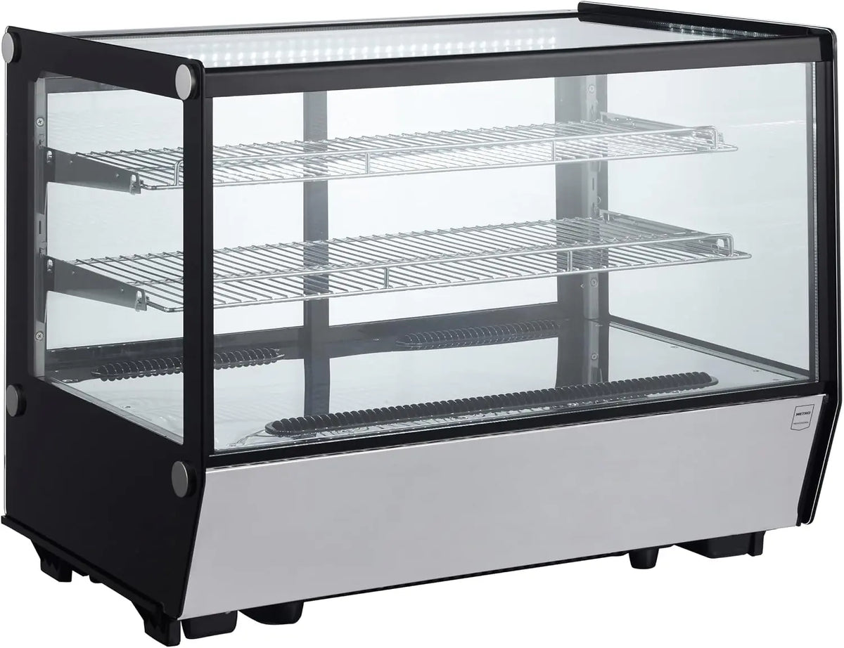 METRO Professional Vitrine réfrigérée GCV1160R – 88 x 56,8 x 68,6 cm, argenté