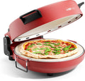 Clatronic four à pizza – 1200 W, 60 Hz, orange/gris/beige