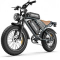 DEEPOWER S8 Vélo Électrique À Double Moteur – 60 Ah, gris/noir